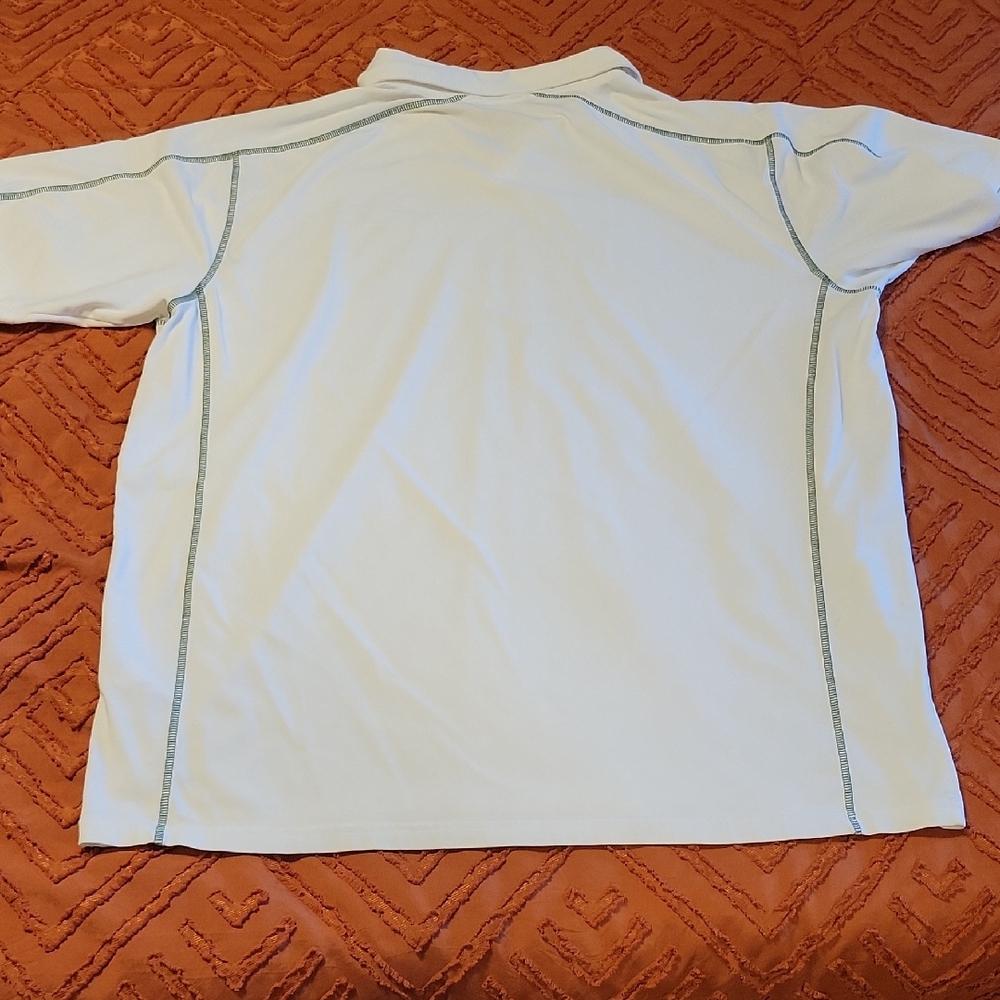 Patagonia White Polo Classic Cotton Blend Shirt - Picture 5 of 10